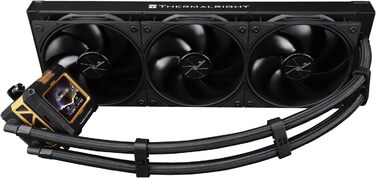 Thermalright FW 360 - рідинна система водяного охолодження CPU з 3 вентиляторами PWM, LCD-дисплей 320*240, підтримка AMD/Intel (AM4/AM5/LGA1700/1851)