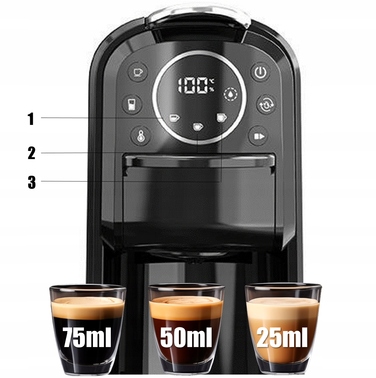 Капсульна кавомашина Nespresso Dolce Gusto 3в1, 1400 Вт, 20 бар