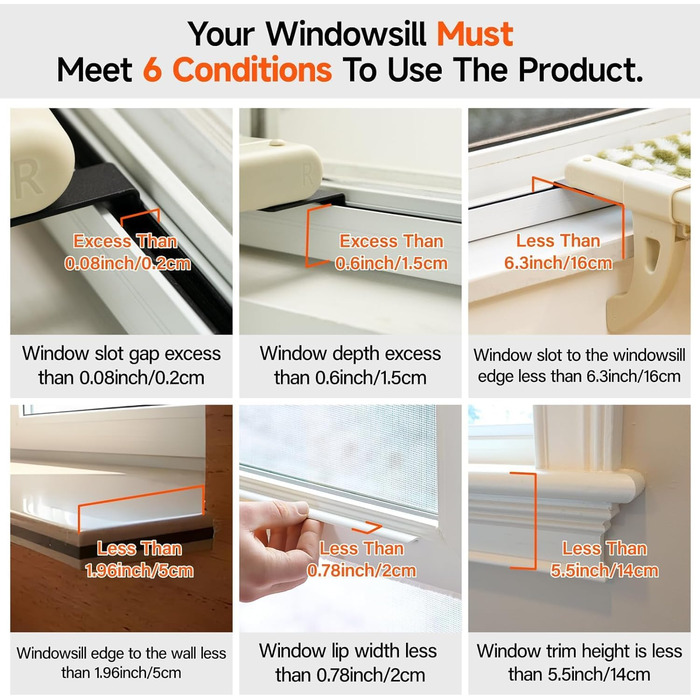 MEWOOFUN Cat Hammock Window Cat Bed Window Sill for Cats - 50x36cm Cat Bed for Radiator Cat Hammock with Soft Bed, Removable Suction Cup Free Holds 18kg (White L)