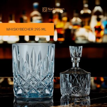 Набір склянок для віскі Nachtmann Noblesse, 2 шт, 295 мл, блакитний, з кришталевого скла, 104239