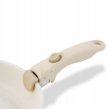 Набір сковорідок зі знімною ручкою Starke Pro Compacti Cream (20/24/28 см), 4 предмети