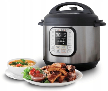 Мультиварка Instant Pot Duo60, срібляста, 1000 Вт, 5,7 л