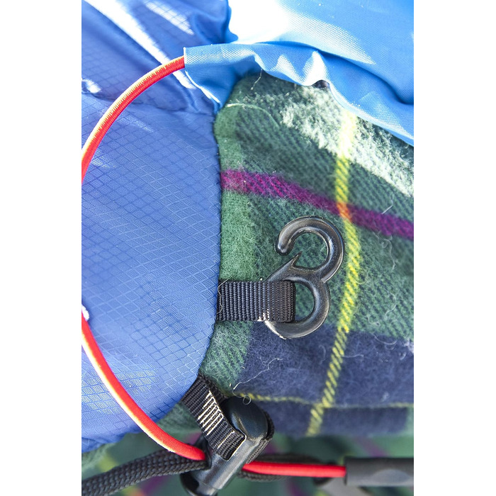 Спальний мішок Alexika Tundra Plus - теплий, зручний, прямокутний, 3-сезонний для дорослих та сімей, для кемпінгу та відпочинку на природі при низьких температурах (-2°C), з компресійним мішком, ліворуч