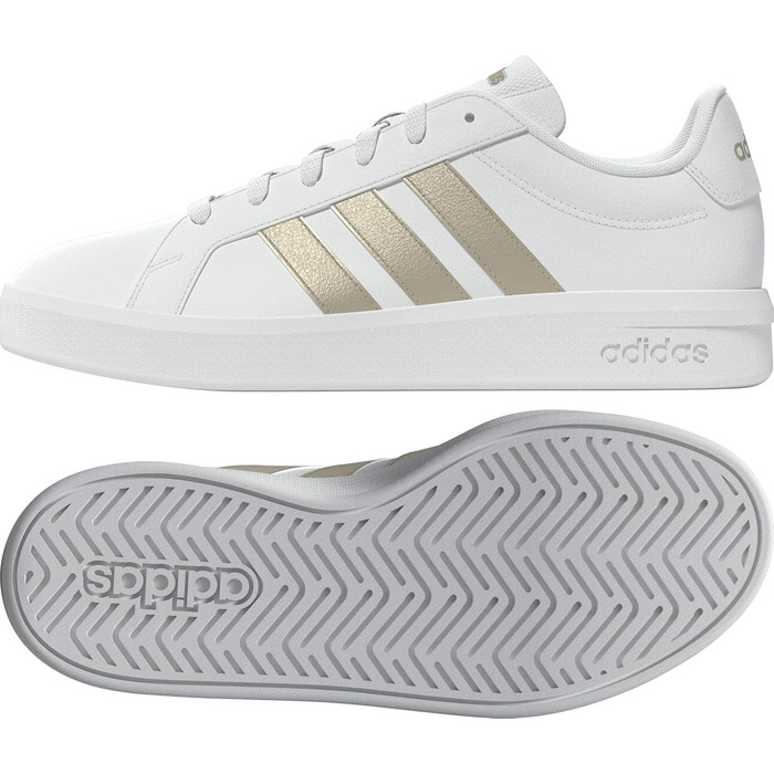 Жіночі кросівки Adidas Grand Court Base 3.0, розмір 38 EU, білий/чорний