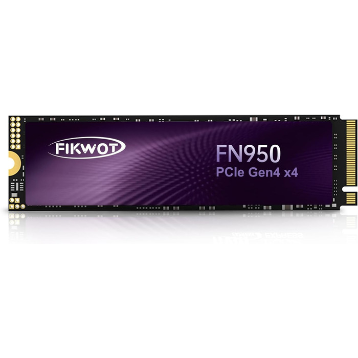 SSD накопичувач 2TB PCIe Gen4 M.2 з графеновим охолодженням - 7350 MB/s, динамічний SLC кеш, для ноутбуків та ПК