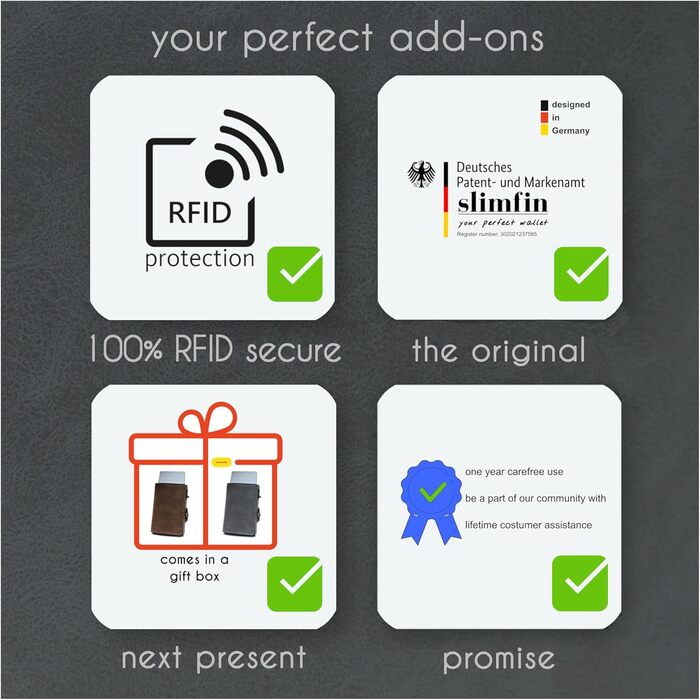 Чоловічий гаманець Slimfin® Maxi з відділом для монет - картхолдер - RFID захистом, пісочно-зелений