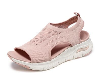 Skechers Arch Fit City Catch – жіночі сандалі Blush Knit, 40 EU, з підтримкою стопи