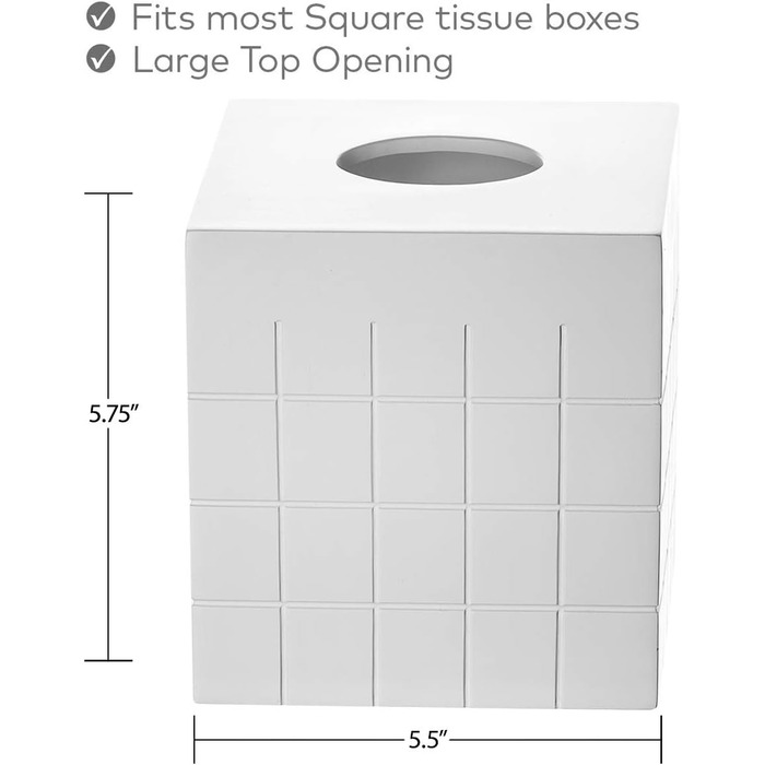 Набір аксесуарів для ванної кімнати, 6 предметів: мильниця, тримач для зубних щіток, стакан, мильниця, тканинна коробочка, сміттєвий бак. Сучасний дизайн