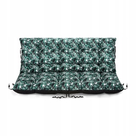 Подушка Superkissen24, 120 x 110 x 10 см, чорна