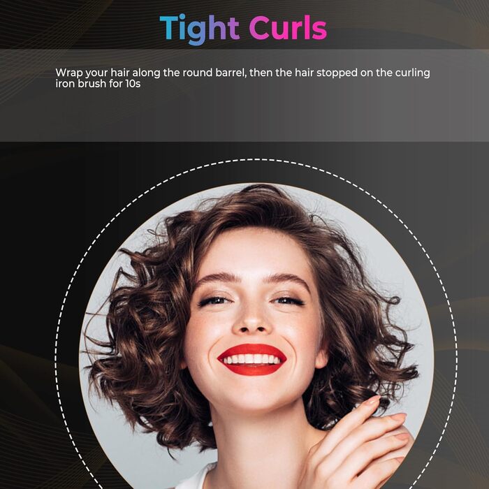 UKLISS Hairstyler 6 в 1: Airbrush, круглі щітки, плойка, фен, випрямляч | 1000W | для локонів, об'єму, випрямлення та сушіння