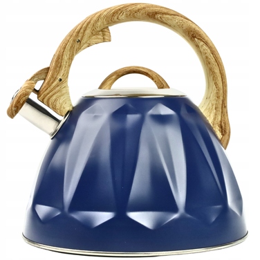 Класичний сталевий чайник Karl Hausmann 3 л (бежевий, синій, сірий)