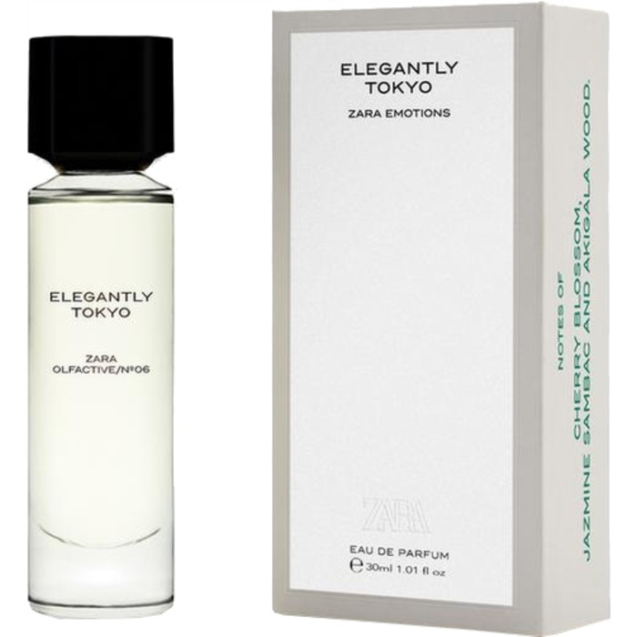 Жіночі парфуми ZARA ELEGANTLY TOKYO, 30 мл, EDP