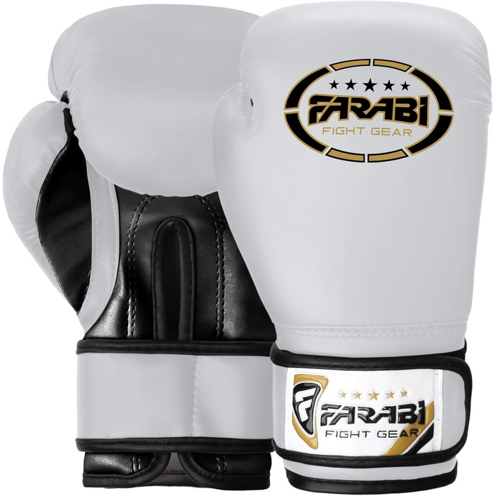 Дитячі боксерські рукавички Farabi Sports 6oz/8oz для боксу, ММА, муай-тай, кікбоксингу та спарингу