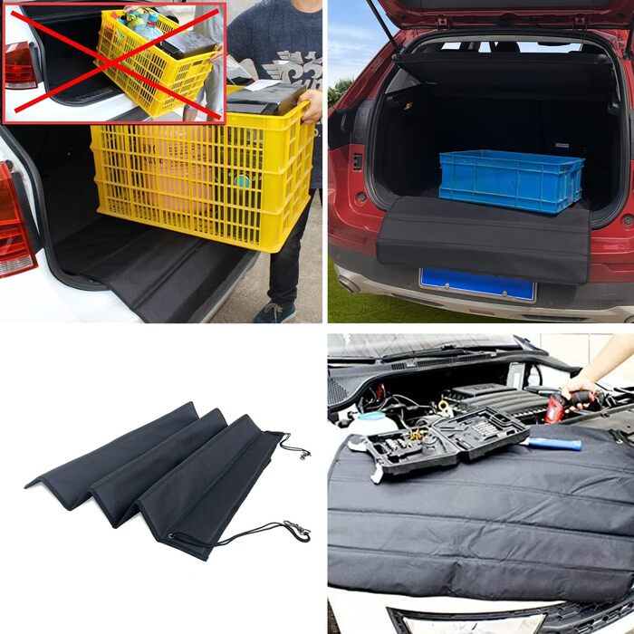 Захист краю багажника для автомобіля Bangminda, 80x64 см: захист від подряпин для собак та інших тварин