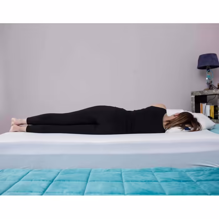 Genius eazzzy Pillow 80x80 cm - orthopedic sleeping pillow for restful sleep with hypoallergenic cover made of Aloe Vera + milk fibers | washable & dryer-safe