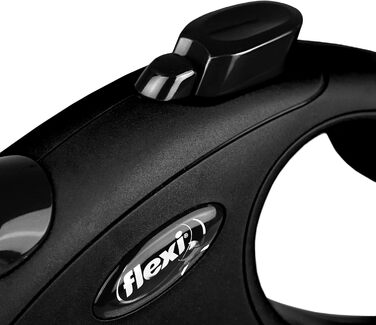 Рулетка для собак Flexi Classic L 8 м чорна, до 50 кг