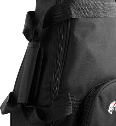 Чохол для акустичної гітари TIGER GGB42-AC 18mm з підкладкою, чорні ремені та ручка, універсальний розмір