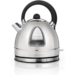 Cuisinart Traditional Kettle | Fast boiling, cordless, quiet, easy pouring | Removable scale filter | 1.7L capacity | Matching toaster available | Pearl 1.7L Traditional Pearl