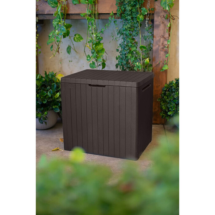 Садова скриня Keter City Storage Box 113 л, коричнева