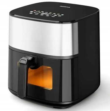 Аерофритюрниця 2000 Вт, 8 л, чорна