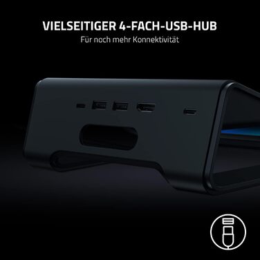 Підставка для ноутбука Razer Adjustable Laptop Stand - регульована, для екранів до 18 дюймів, алюміній, Chroma V2, білий
