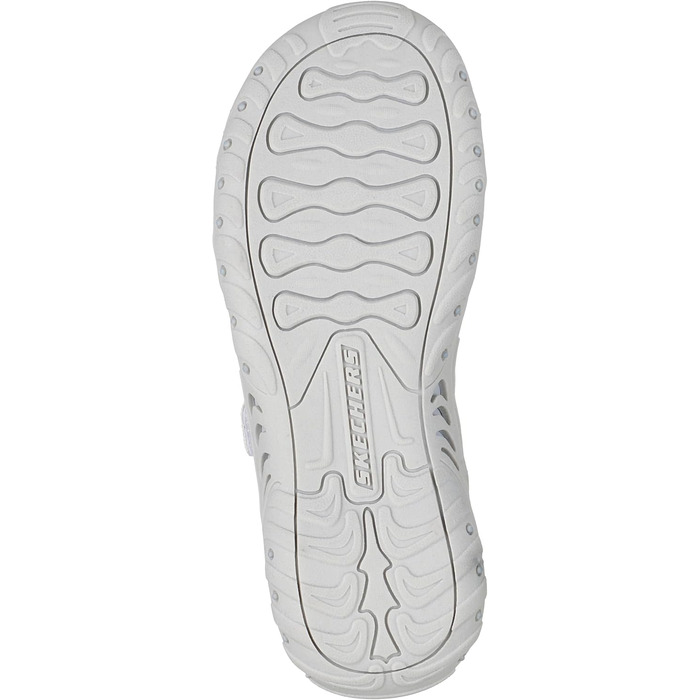 Сандалі Skechers Reggae Damen - білі слайдери 39 EU для жінок, Opulenter Garten