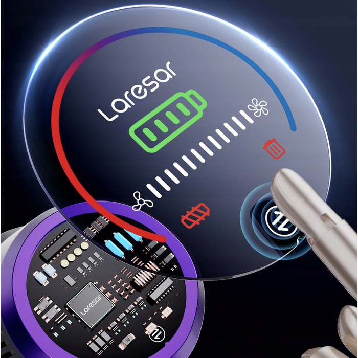 Вертикальний пилотяг Laresar ELITE V8 2025, червоний