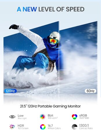 Монітор портативний UPERFECT 21.5