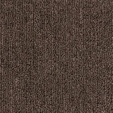 Ступінчасті килимки Kettelservice-Metzker Ariston для сходів, кавово-коричневого кольору, 15 шт. (64/20 см, напівкруглі)