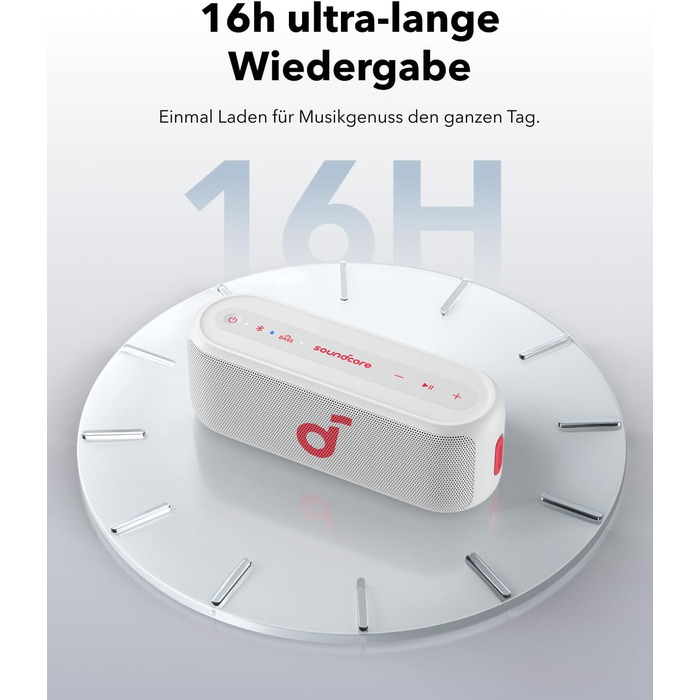 Soundcore Select 2S: Портативна Bluetooth колонка з 20W, BassUp™ та IPX7 захистом (біла)
