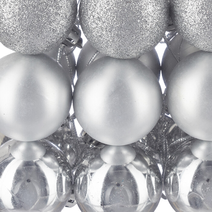 Relaxdays Set of 100 Christmas Baubles