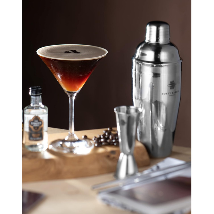 Mayfair Stainless Steel Cocktail Shaker, Large, 680 ml, in Gift Box