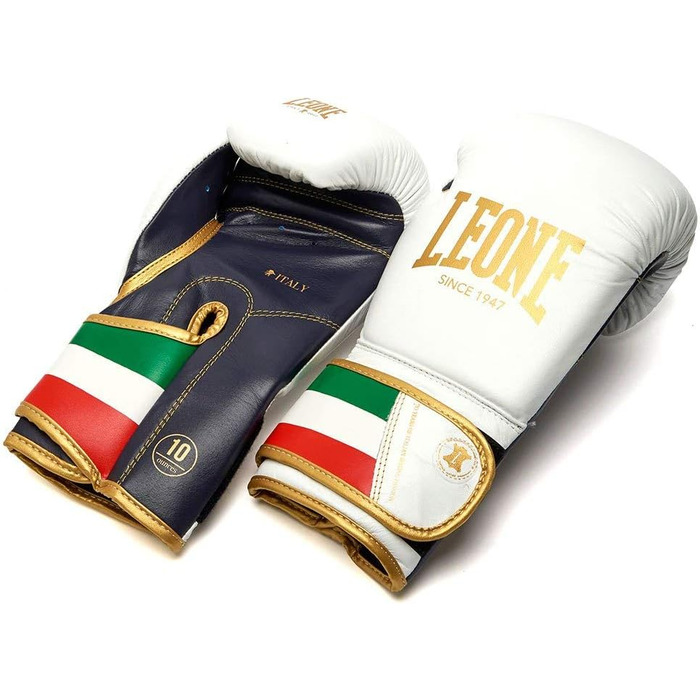 Боксерські рукавички Leone 1947 GN039 білі, 14 Oz, унісекс