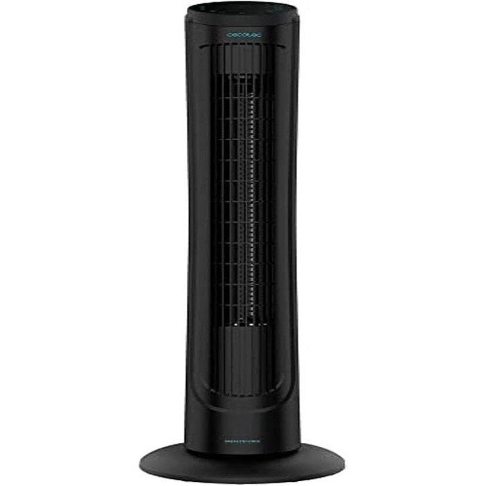 Вентилятор турецький Cecotec EnergySilence 9090 Skyline, 45 Вт, 102 см, з пульт та таймером, чорний