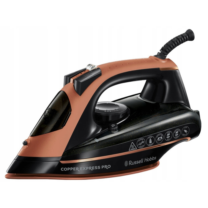 Парова праска Russell Hobbs Copper Express з підошвою Copper Infused, 150 г/хв