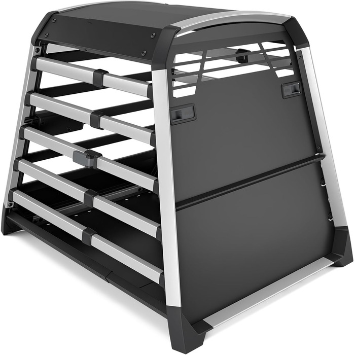 Thule Allax - переносна переносна клітка для собак, чорний/алюміній, XXL Compact