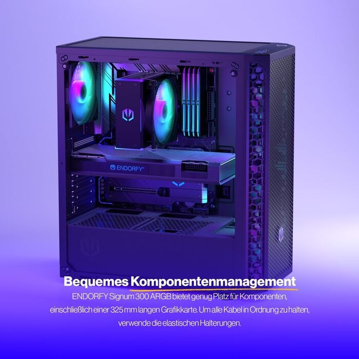 Корпус для ПК Endorfy Signum 300 Solid з Mesh-панеллю, 1 вентилятор PWM, фільтри проти пилу, ATX, EY2A003