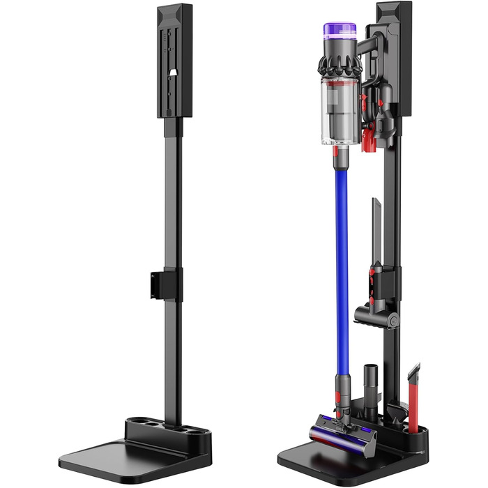 Стійка для пилососів Dyson V7, V8, V10, V11, V15, SV18, SV21 - док-станція для зберігання та зарядки, сіра