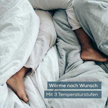 Електрична ковдра Beurer UB 74 з автовимкненням та захистом від перегріву, 200x100 см, у вигляді простирадла