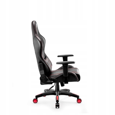 Ігрове крісло Diablo Chairs X-One 2.0, штучна шкіра, чорно-червоне