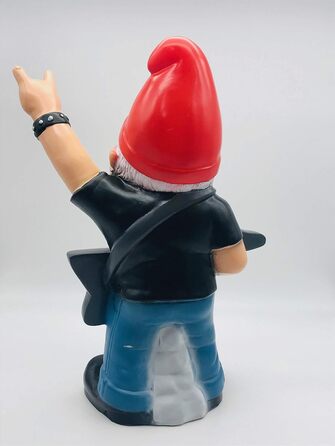 Cheerful Garden Gnome Rocker