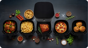 Аерофритюрниця Berdsen BD-661 1700 Вт, 8 л