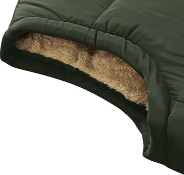 Тепла чоловіча жилетка KEFITEVD на осінь-зиму: терможилетка, жилетка для полювання, безрукавка, флісова жилетка, робоча жилетка, розмір XXL, темно-оливковий колір