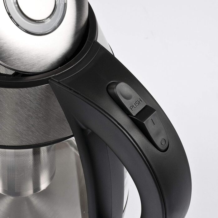 G3 Ferrari Glass & Stainless Steel Kettle & Teapot Set