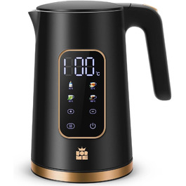 ForMe Stainless Steel Electric Kettle - 1.7L with Adjustable Temperature (40-100°C), LED Display, Keep Warm Function, BPA Free