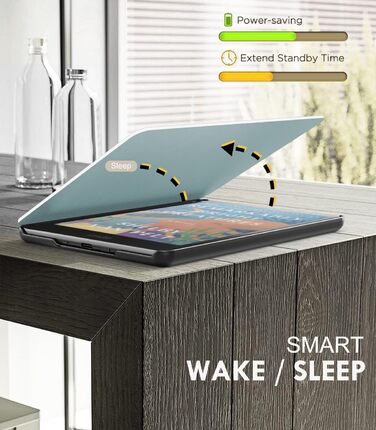 Чохол MoKo для Kindle Paperwhite 12-го покоління (2024) та Kindle Colorsoft Signature Edition (2024), PU шкіра, авто-сон/пробудження, сірий ліс (сніговий метелик)