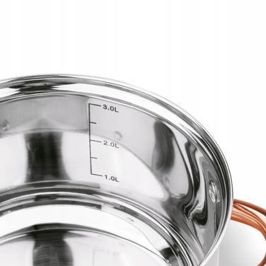Традиційна каструля Konighoffer Faro Copper, 3,4 л