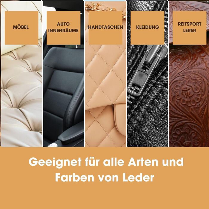Complete leather repair kit for filling and coloring damage - 12 colors, matching any shade - Blue
