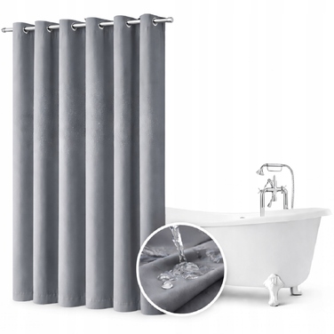 Текстильна штора для ванни NOW-ART, 150 x 260 см