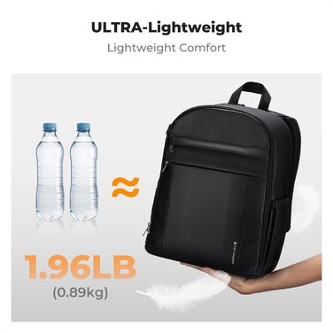 Рюкзак для фотокамери K&F CONCEPT з захистом від дощу, для DSLR/SLR, зелений з імітацією шкіри